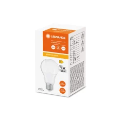 Ledvance Classic Superior LED E27 Päron Matt 9W 1055lm - 840 Kallvit | Ersättare 75W
