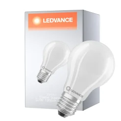 Ledvance Classic Superior LED Lampa E27 Päron Filament Matt 5.7W 1055lm - 827 Extra Varm Vit | Dimbar - Ersättare 75W