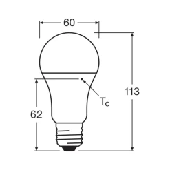 Ledvance Classic Superior LED Lampa E27 Päron Filament Matt 10W 1055lm - 827 Extra Varm Vit | Ersättare 75W
