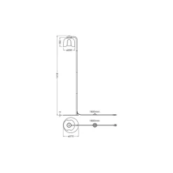 Ledvance Decor Corolle Golvlampa Grön | 270mm - Passande för E27