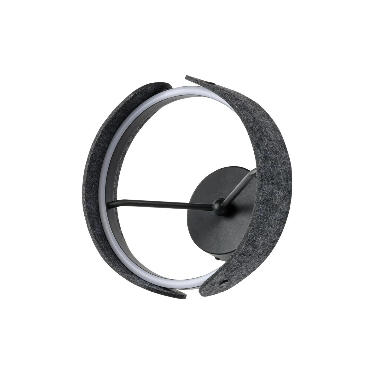 Ledvance Decor Curve Felt Vägglampa Grå 20W 530lm - 830 Varm Vit
