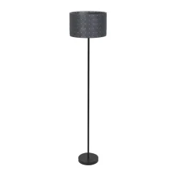 Ledvance Decor Felt Weaving Cans Golvlampa Mörk Grå | Passande för 5X E14