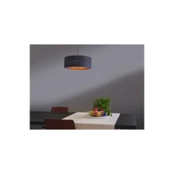 Ledvance Decor Felt Weaving Pendellampa 480 Mörk Grå | Passande för 3X E27