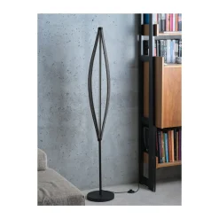 Ledvance Decor Flat Felt Golvlampa Grå 23W 800lm - 830 Varm Vit | 250mm
