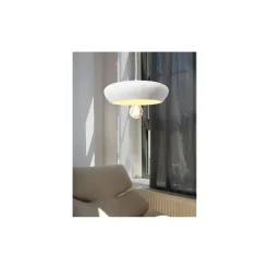 Ledvance Decor Gips/Stål Pure Pendellampa 280 Vit | Passande för E27