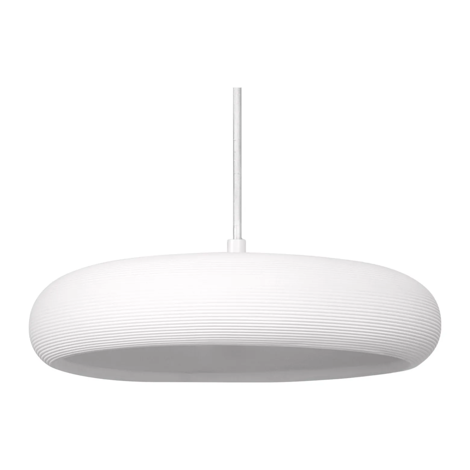 Ledvance Decor Gips/Stål Pure Pendellampa 300 Vit | Passande för E27