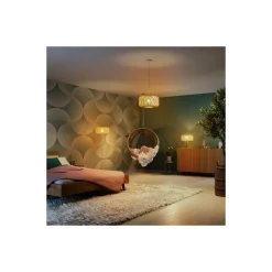 Ledvance Decor Golvlampa Bale Beige | Passande för 1x E27