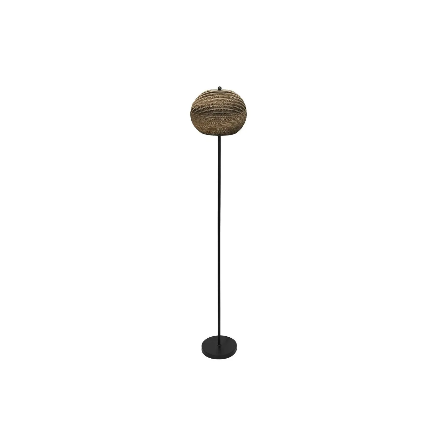 Ledvance Decor Golvlampa Boll Brun | Passande för 1x E27