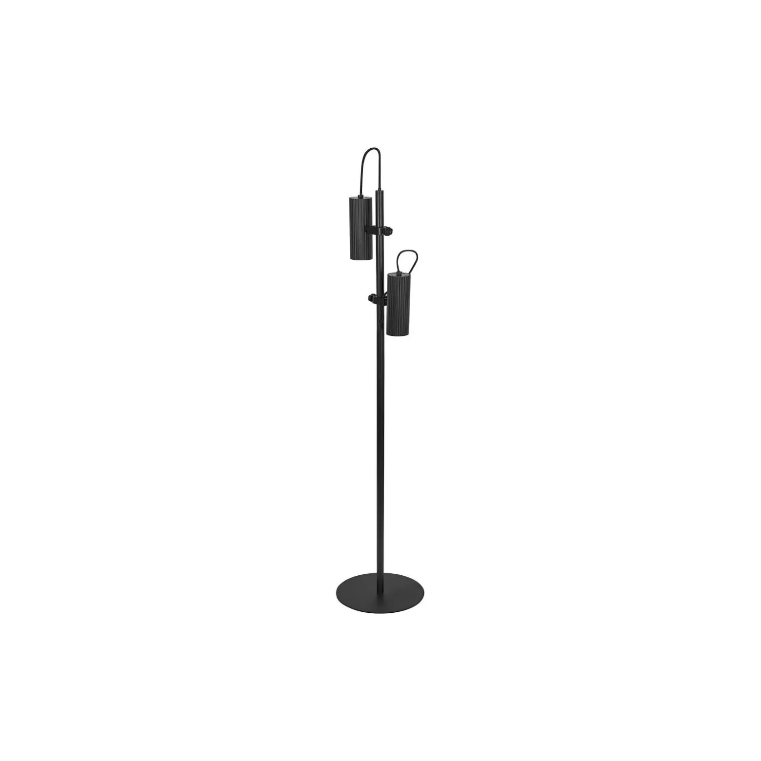 Ledvance Decor Golvlampa Drums Svart | Passande för 2x GU10