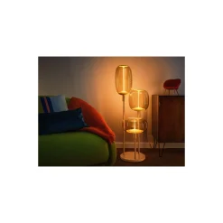 Ledvance Decor Golvlampa Stavformad Beige | Passande för 3x E27