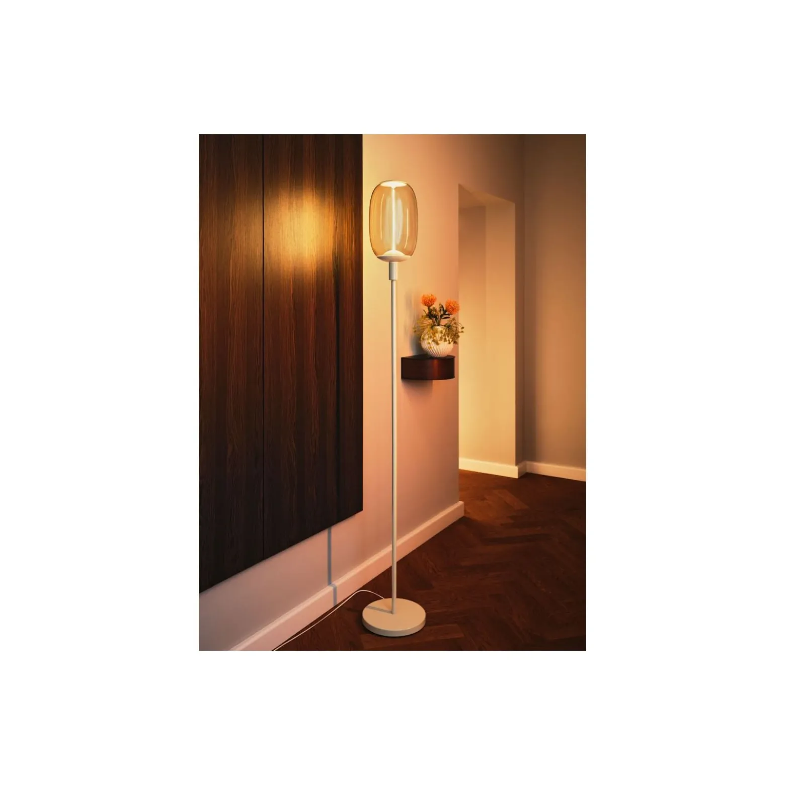 Ledvance Decor Golvlampa Stavformad Beige | Passande för 1x E27