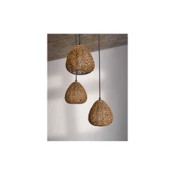 Ledvance Decor Papper Drop Gips/Stål Pendellampa Beige | Passande för 3X E27