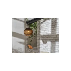 Ledvance Decor Pendellampa Boll Brun | Passande för 1x E27