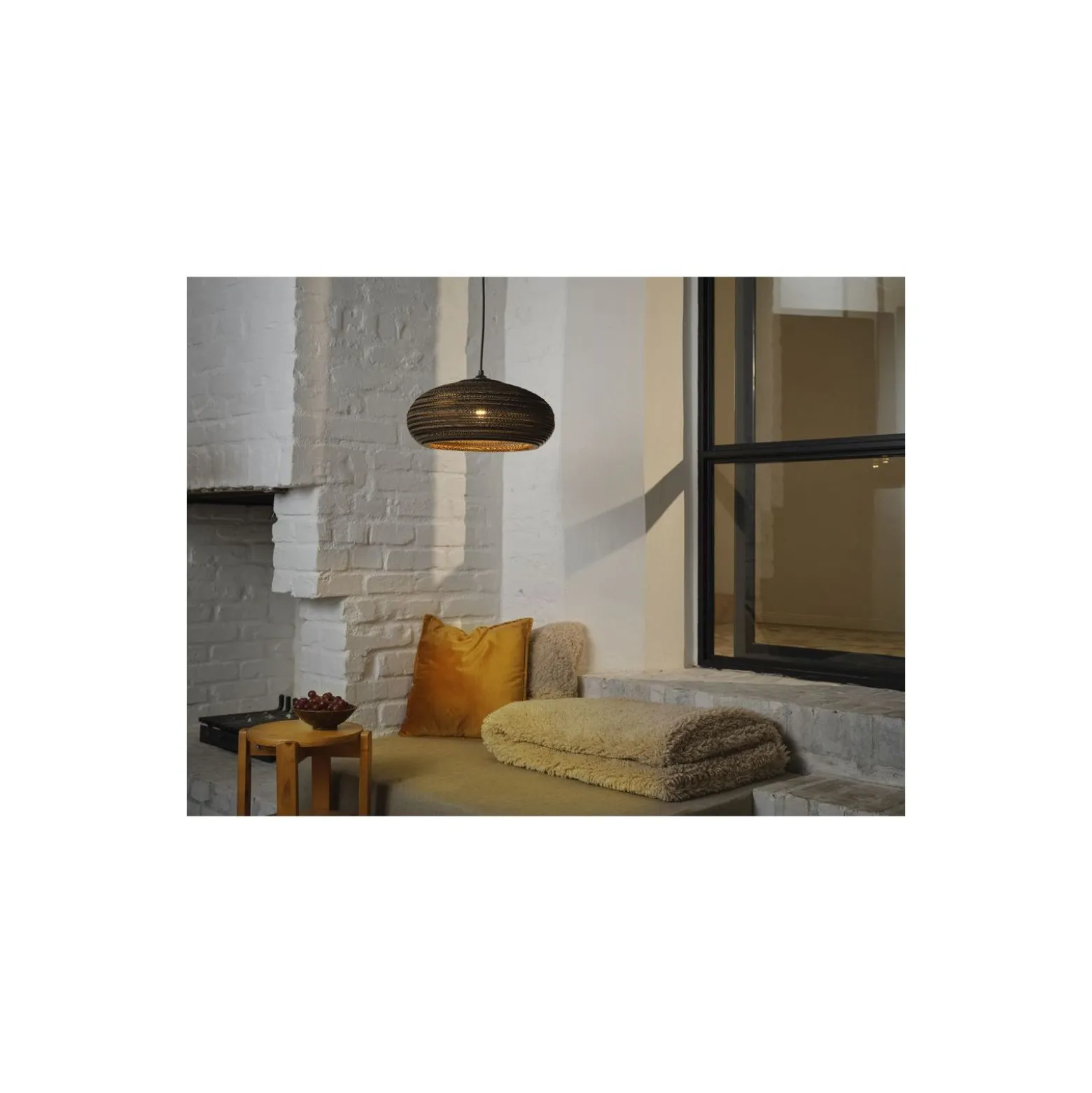 Ledvance Decor Pendellampa Drop Brun | Passande för 1x E27