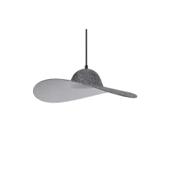 Ledvance Decor Pendellampa Felt Hat Grå | Passande för 1x E27