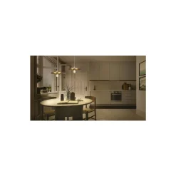 Ledvance Decor Plisse Pendellampa Stål Beige | Passande för E27