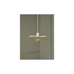 Ledvance Decor Plisse Pendellampa Stål Beige | Passande för E27