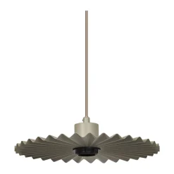 Ledvance Decor Plisse Pendellampa Stål Beige | Passande för E27