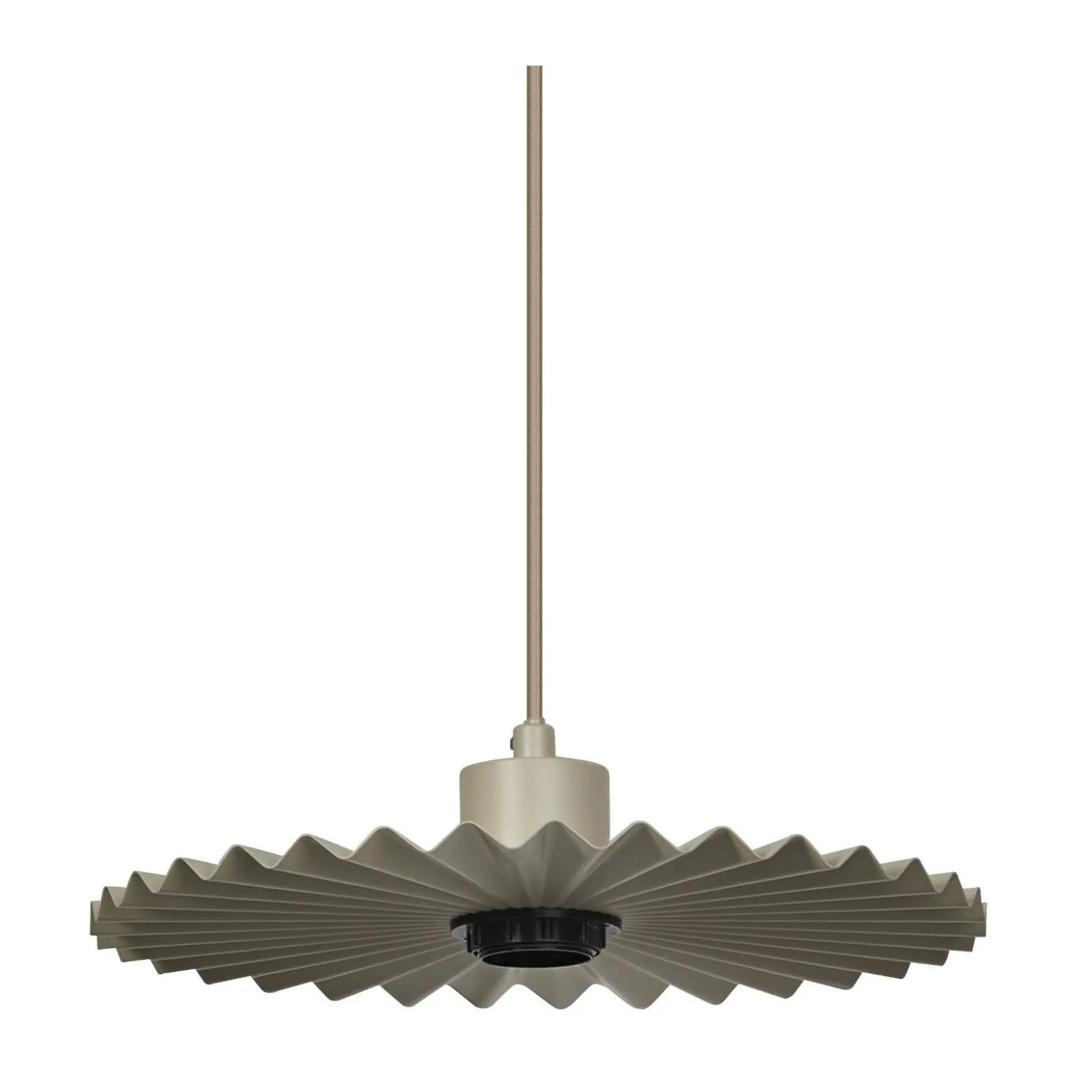 Ledvance Decor Plisse Pendellampa Stål Beige | Passande för E27