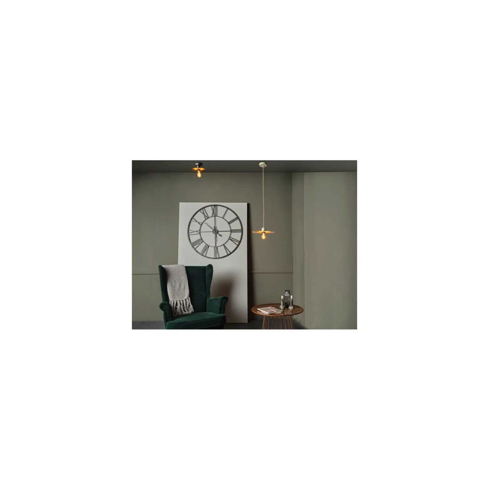 Ledvance Decor Plisse Pendellampa Stål Beige | Passande för E27