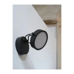 Ledvance Decor Puck Vägglampa Svart 11W 370lm - 930 Varm Vit | Bästa Färgåtergivning