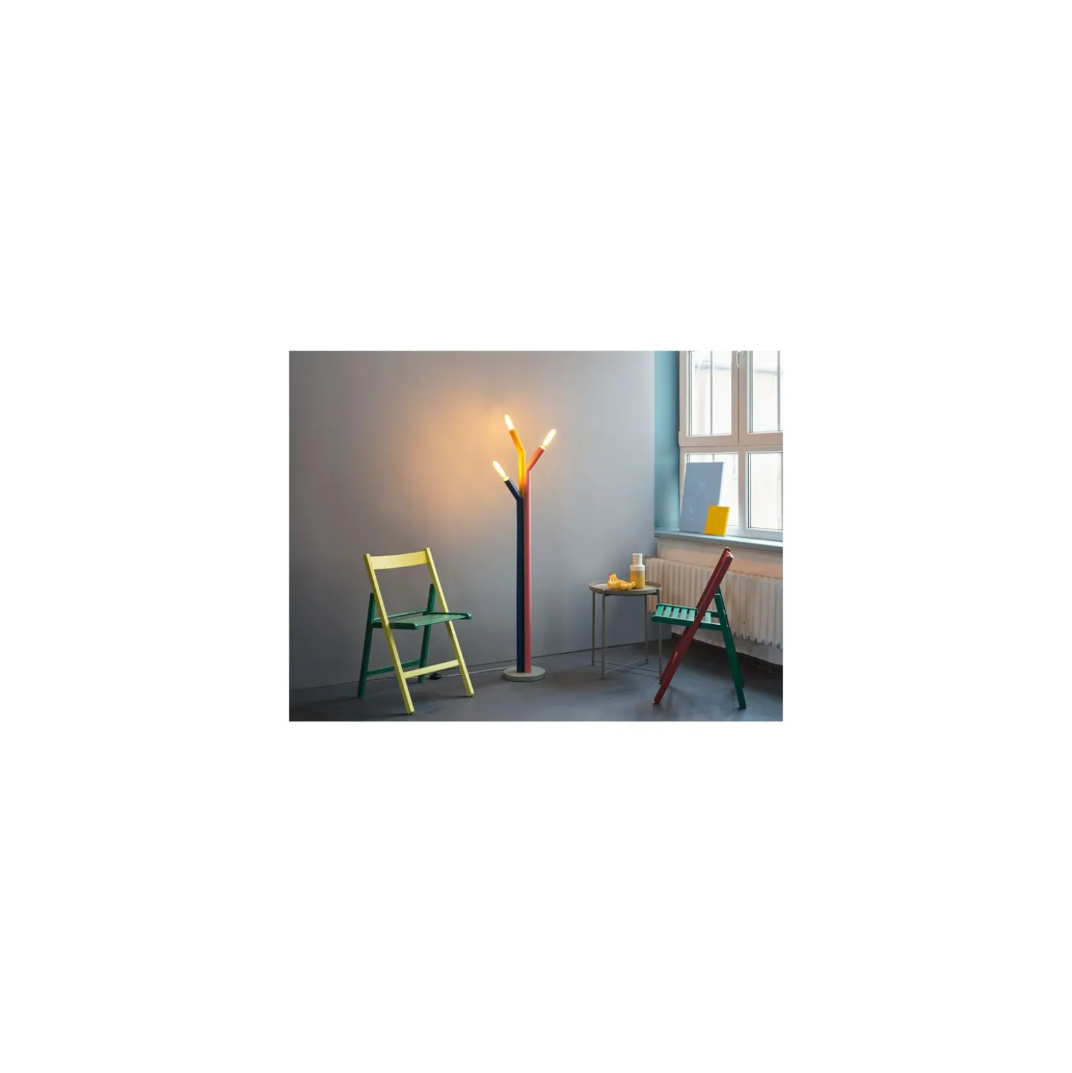 Ledvance Decor Straw Golvlampa Flerfärgad | Passande för 3X E27
