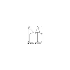 Ledvance Decor Tokio Svart 5W 260lm - 830 Varm Vit