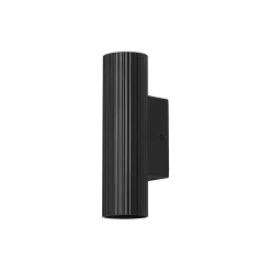 Ledvance Decor Vägglampa Drums Svart | Passande för 2x GU10
