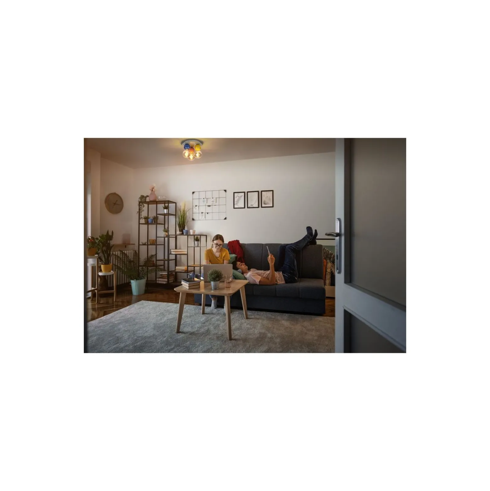 Ledvance Decor Vägg och Taklampa Glasbubbla | Passande för 3x E27