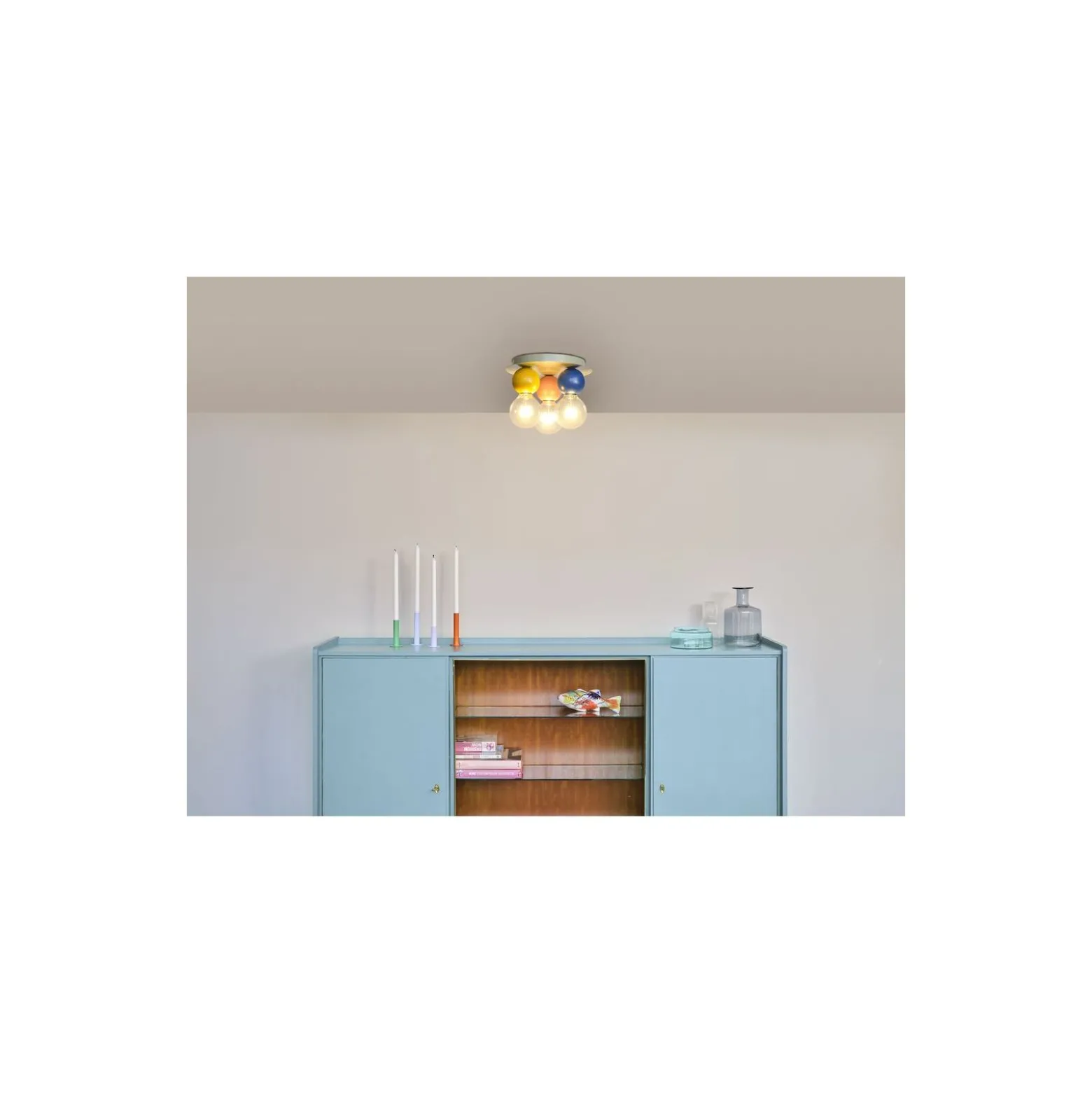 Ledvance Decor Vägg och Taklampa Glasbubbla | Passande för 3x E27