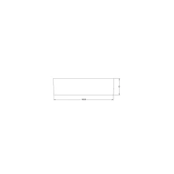 LedvanceDownlight Slim Alu Ram Vit D280
