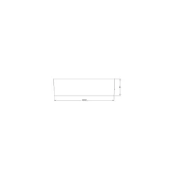 LedvanceDownlight Slim Alu Ram Vit D150