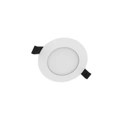 Ledvance Downlight Slim Alu Aluminium Vit 9.5W 900lm 90D - 840 Kallvit | Utskärning 100 - IP44 - Dali Dimbar