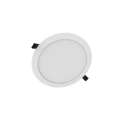 Ledvance Downlight Slim Alu Aluminium Vit 19W 2000lm 90D - 840 Kallvit | Utskärning 205 - IP44 - Dali Dimbar
