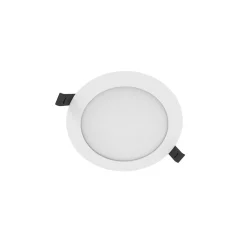 Ledvance Downlight Slim Alu Aluminium Vit 13W 1300lm 90D - 840 Kallvit | Utskärning 150 - IP44 - Dali Dimbar