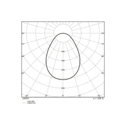 Ledvance Downlight Slim Alu Vit 8W 800lm 90D - 830 Varm Vit | Utskärning 100mm - IP44