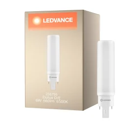 Ledvance Dulux D/E LED 6W - 865 Dagsljus | 4-Stift - Ersättare 60W
