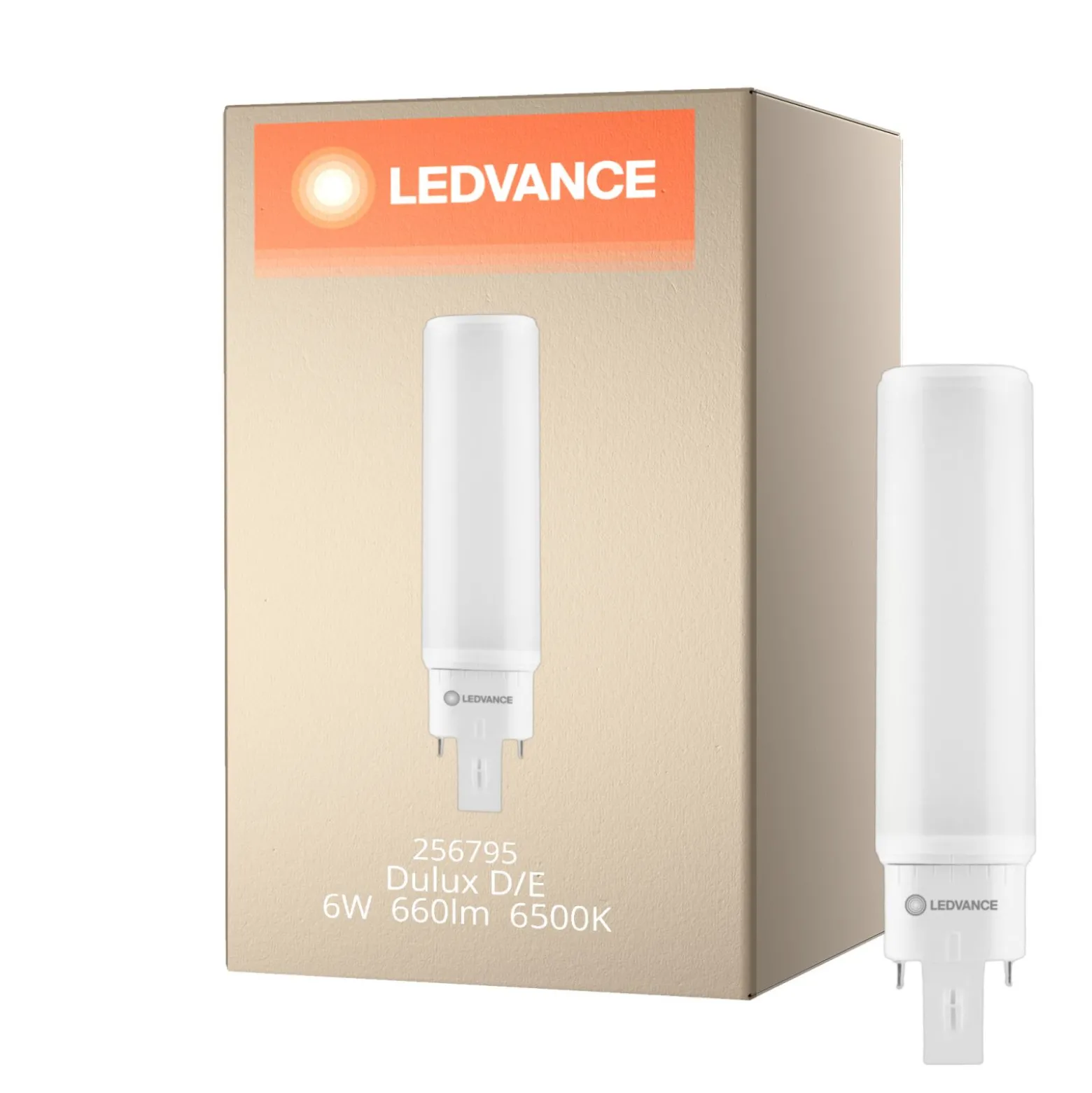 Ledvance Dulux D/E LED 6W - 865 Dagsljus | 4-Stift - Ersättare 60W