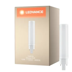 Ledvance Dulux D/E LED 10W - 840 Kallvit | 4-Stift - Ersättare 26W