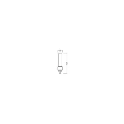 Ledvance Dulux-D LED 9W - 830 Varm Vit | 2-Stift - Ersättare 26W