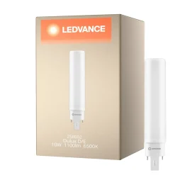 Ledvance DULUX LED D/E HF & AC Mains Value 10W 1100lm - 865 Dagsljus | Ersättare 26W