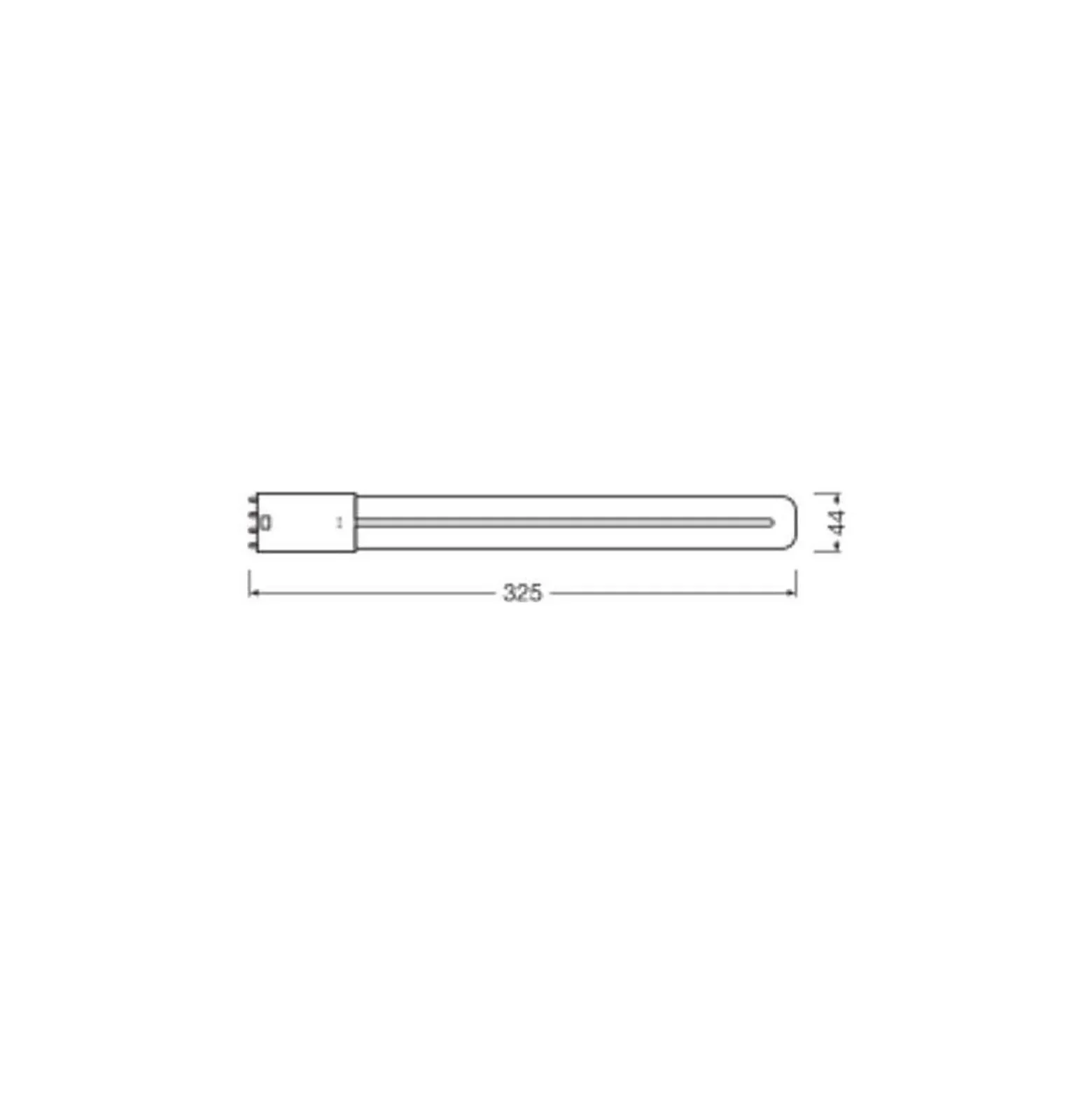 Ledvance Dulux-L LED 12W - 865 Dagsljus | 4-Stift - Ersättare 24W