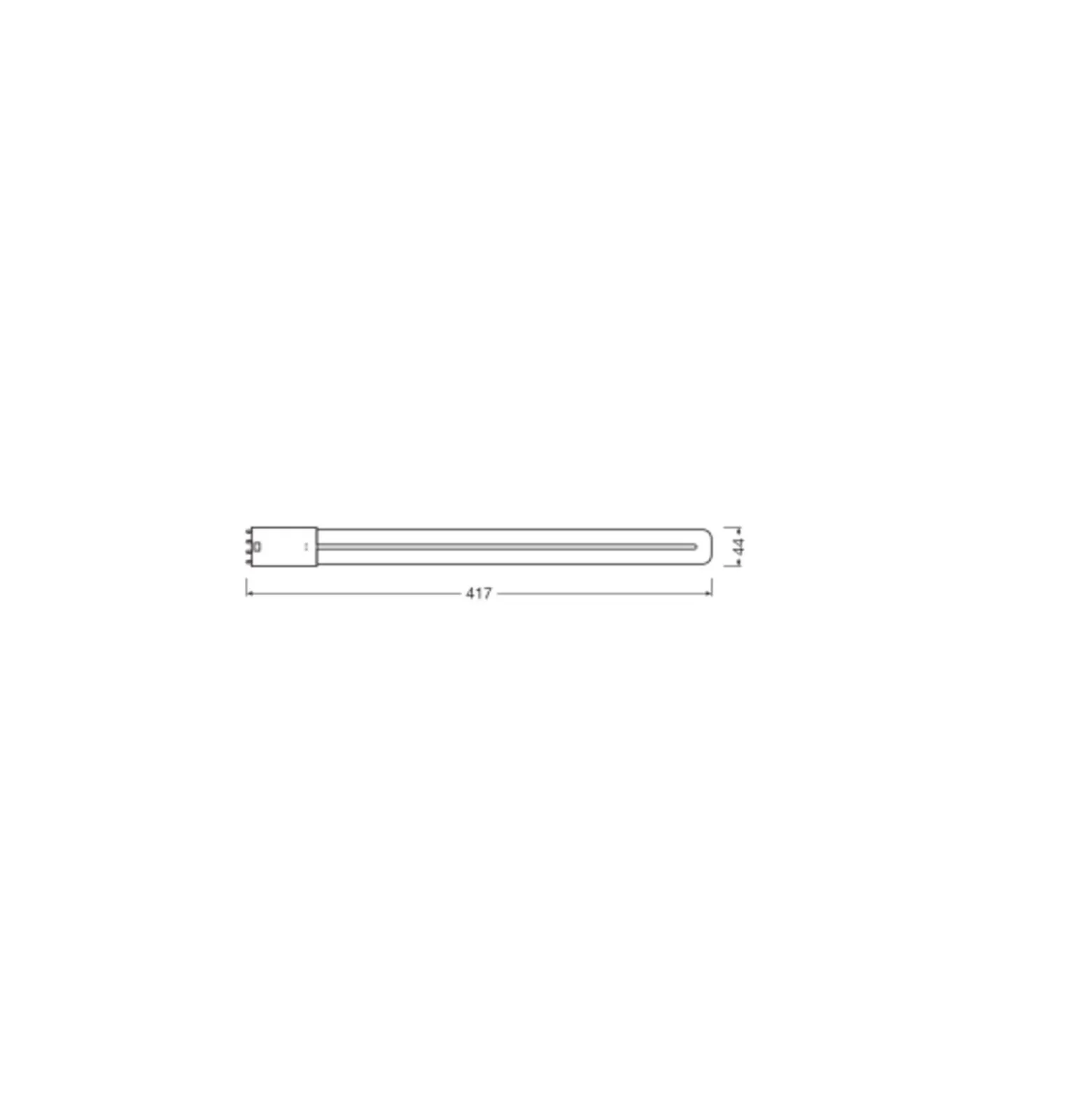Ledvance Dulux-L LED 18W - 830 Varm Vit | 4-Stift - Ersättare 36W
