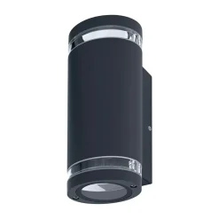 Ledvance Endura Classic Beam Vägglampa Grå Up & Down | Passande för 2x GU10