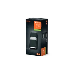 Ledvance Endura Pro Vägglampa Grå Up & Down - 10W 1000lm - 840 Kallvit | IP55 - Rörelse- och Ljussensor