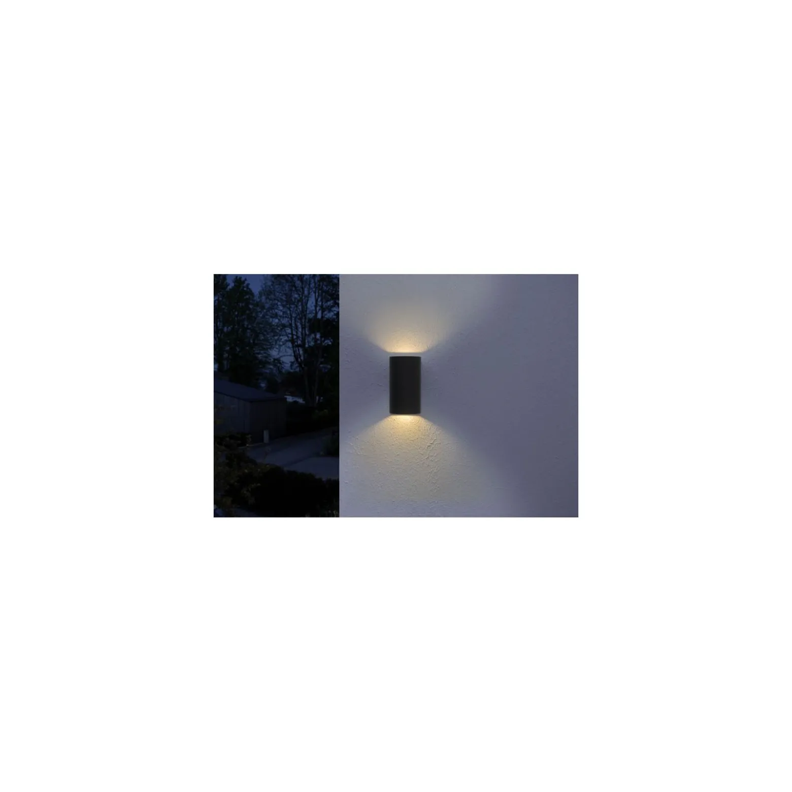 Ledvance Endura Stil Alu Vägglampa Vit Up & Down 12W 700lm - 830 Varm Vit