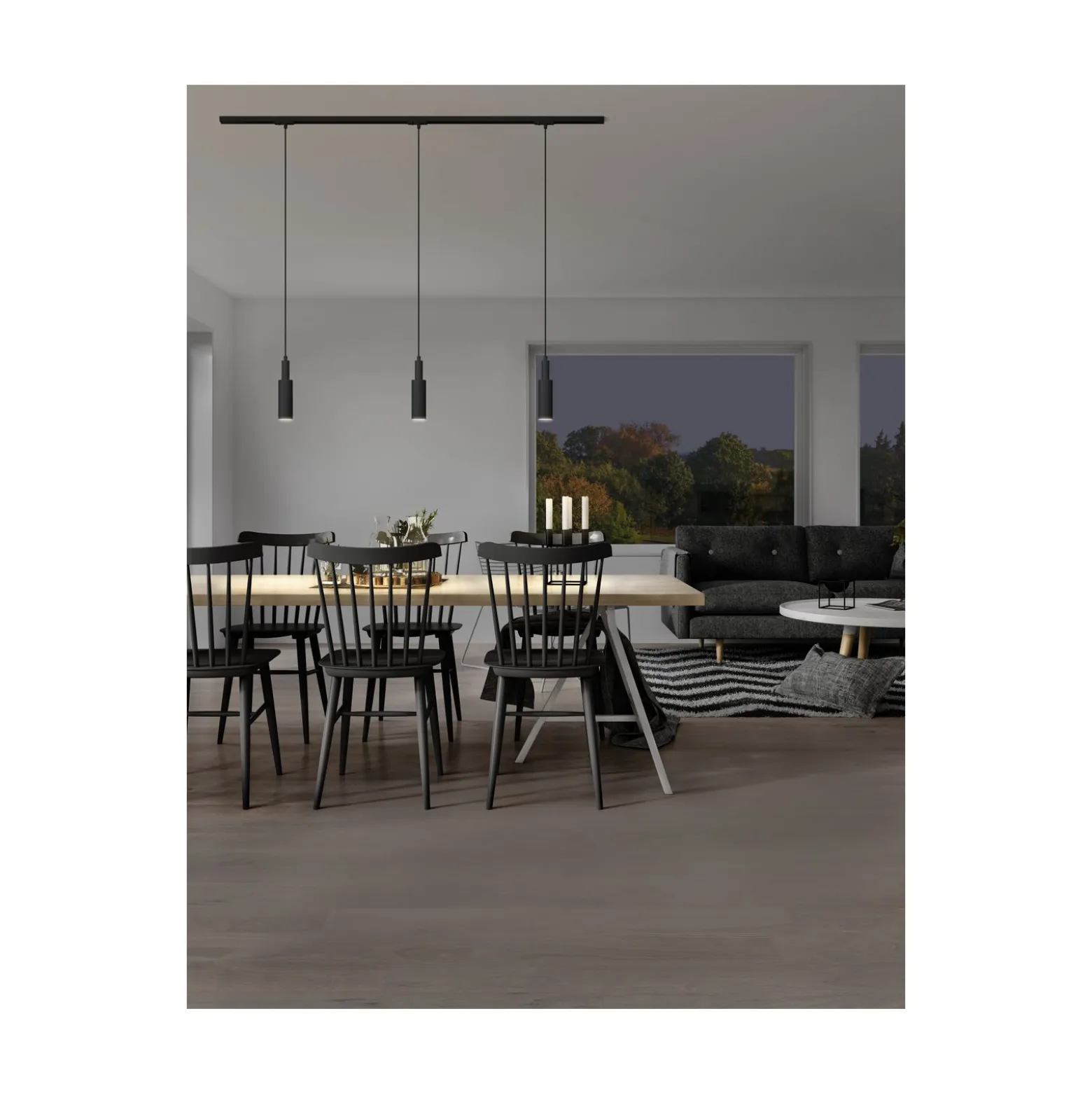Ledvance 1-Fas Skenspot Pendellampa GU10 Svart