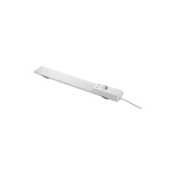 Ledvance LED Allmänbruksarmatur Linjär Flat Sockel USB Vit 10W 800lm - 840 Kallvit | Ersättare 1x21W