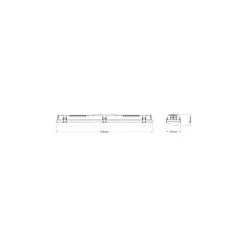 Ledvance LED Allmänbruksarmatur Vattentät Fukttät Combo 16W 2400lm - 840-865 CCT | 60cm - Ersättare 2x18W