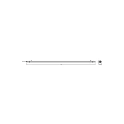 Ledvance LED Allmänbruksarmatur Vattentät Fukttät Eco Slim 48W 5520lm - 865 | 150cm